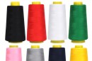 What are the characteristics of polyester sewing thread suitable for automatic knotting machines?