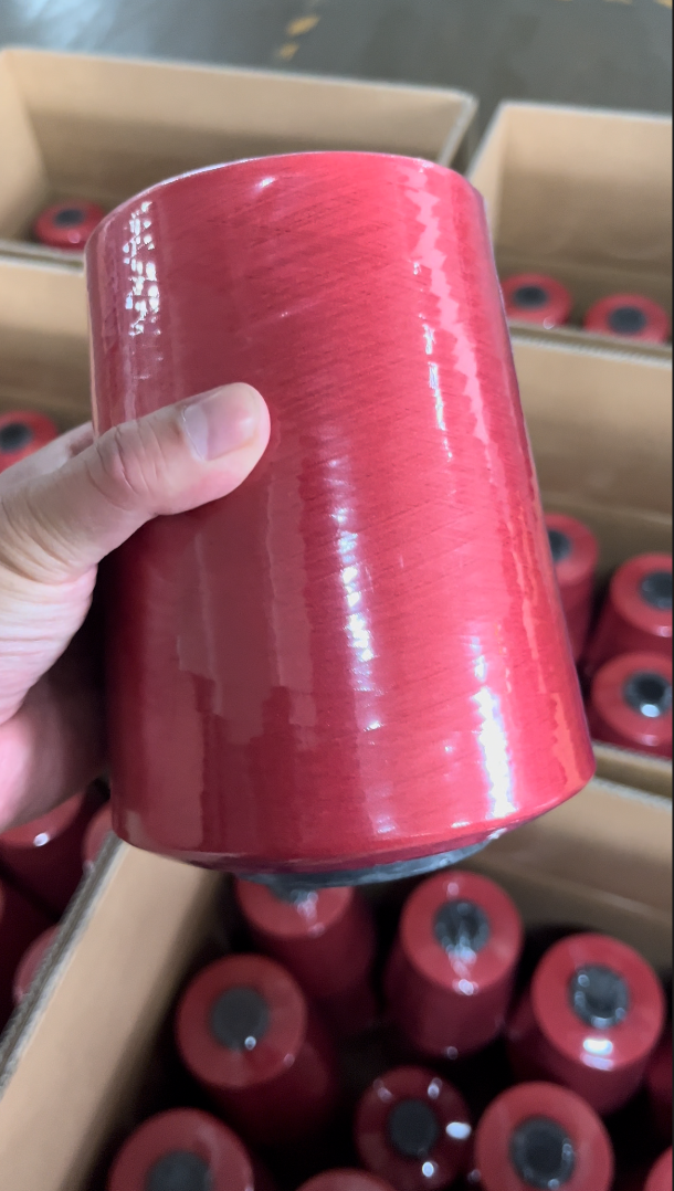 100D polyester low-elastic thread